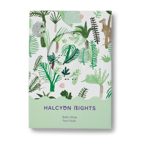 Halcyon Nights Wrap - Fern Gully