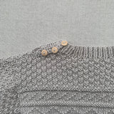 Knitted by Nana Basil Jumper- Stone