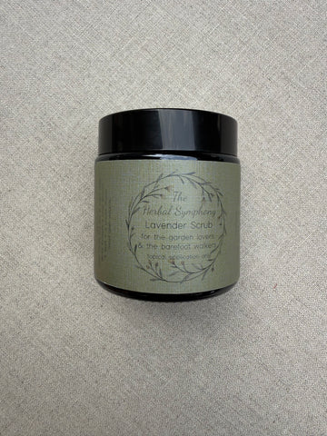 The Herbal Symphony Lavender Scrub - 120ml