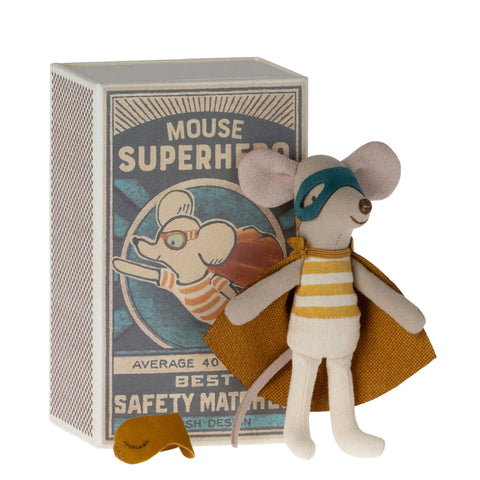 Maileg Super Hero Mouse in Box