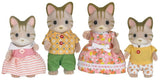 Sylvanian Families Striped Cat Family