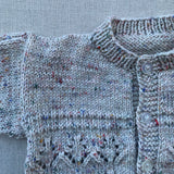Knitted by Nana Michael Cardigan - Rustic Tweed Confetti