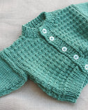 Knitted by Nana Cardigan Teal