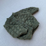 Knitted by Nana Holly Cardigan - Lichen
