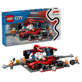 LEGO - F1 Pit Stop & Pit Crew with Ferrari Car