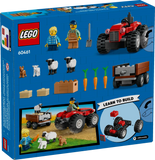 LEGO City Red Farm Tractor with Trailer & Sheep