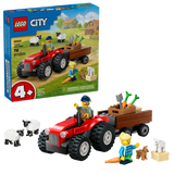 LEGO City Red Farm Tractor with Trailer & Sheep