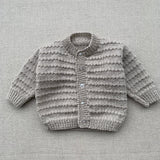 Knitted by Nana Susan Cardigan Pearl