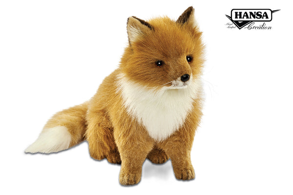 Hansa Fox Pup Sitting 24cm