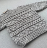 Knitted by Nana Basil Jumper- Stone