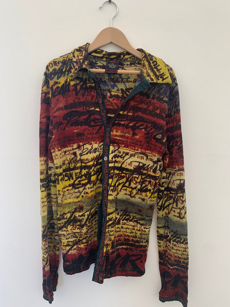 Pre Loved Jean Paul Gaultier Vintage cardigan / Shirt