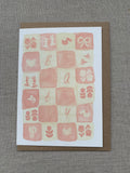 Florence Fry Baby Pink Card