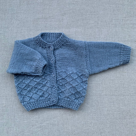 Knitted by Nana Ren Cardigan - Shadow