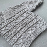 Knitted by Nana Basil Jumper- Champagne