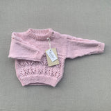 Knitted by Nana Michael Jumper - Soft Blush