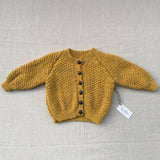 Knitted by Nana Cardigan - Yellow