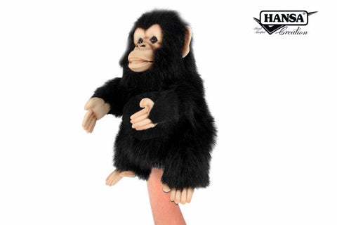 Hansa Chimp Hand Puppet 25cm