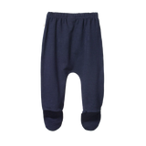 Nature Baby Merino Footed Romper Navy
