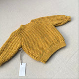 Knitted by Nana Cardigan - Yellow