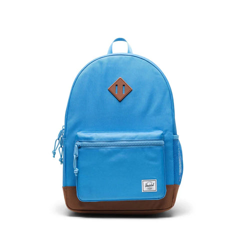 Herschel Heritage Back Pack Youth - Azure Blue/ Saddle Brown