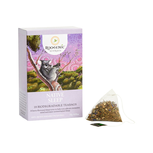 Roogenic Australia Native Sleep Tea 18 x Teabags