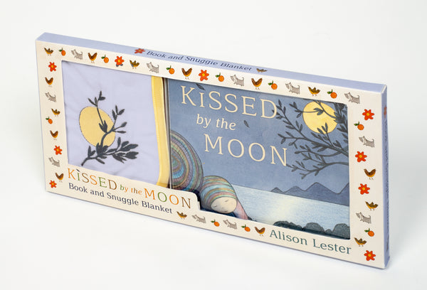 Kissed by the Moon Alison Lester Book and Snuggle Blanket set