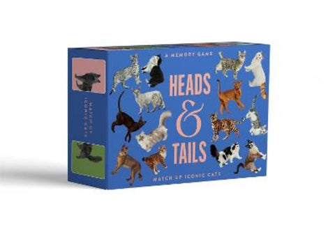 Heads and Tails Cat Memory Cards
