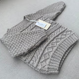 Knitted by Nana Basil Jumper- Stone