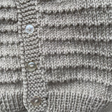 Knitted by Nana Susan Cardigan Pearl