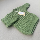 Knitted by Nana Max Jumper - Soft Jade