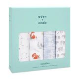 Aden + Anais Classic Muslin 4pk Swaddles Naturally