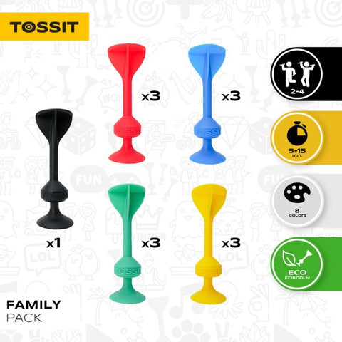 Tossit Family Pack 13PC