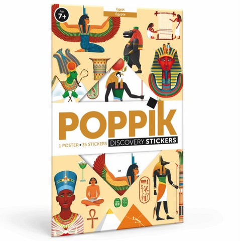 Poppik Creative Stickers - Egypt Discovery Stickers