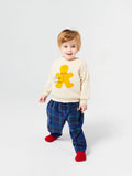 Bobo Choses Gingerbread Baby Sweatshirt