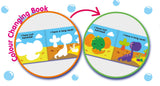 Magic Colour Changing Bath Book Shapes and Colours