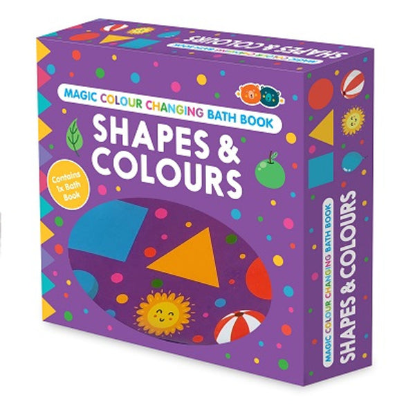 Buddy and Barney Colour Changing Bath Book - Shapes and Colours