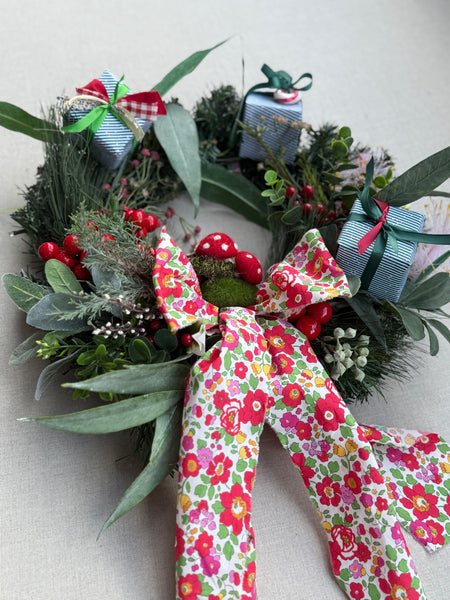Pretty Wild / Vintage Rose Christmas Wreath