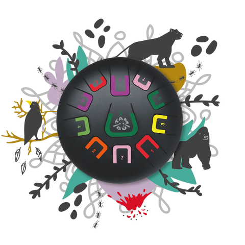 Tambu Drum Black Nature