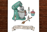 The Nonsense Maker Birthday Baking Card