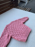 Knitted by Nana Luke Cardigan - Rose Petals