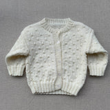 Knitted by Nana Lulu Cardigan Cream