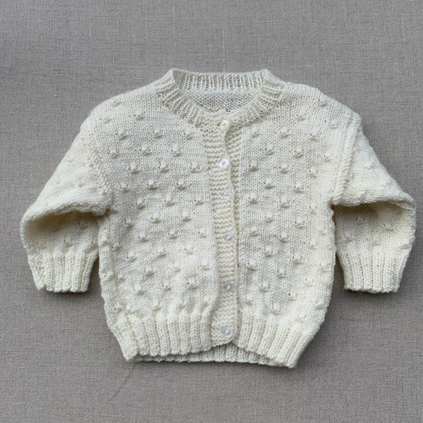 Knitted by Nana Lulu Cardigan Cream