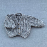 Knitted by Nana Cardigan - Oatmeal