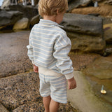 Nature Baby Camper Sweatshirt  - Stripe Trio