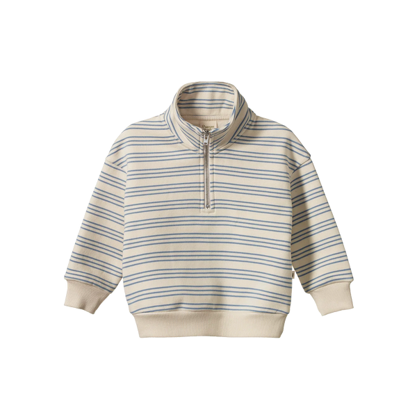 Nature Baby Camper Sweatshirt  - Stripe Trio