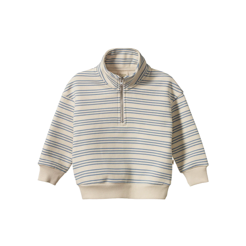 Nature Baby Camper Sweatshirt  - Stripe Trio