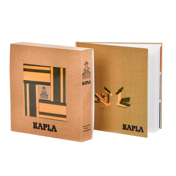 Kapla Book and Colours - Yellow/Green