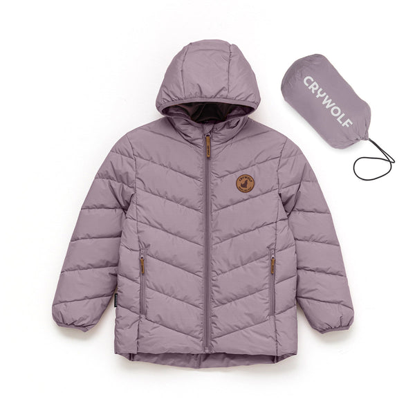 Cry Wolf Eco Puffer - Lilac