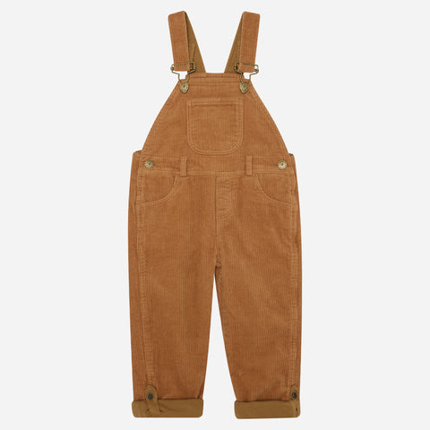 Dotty Dungarees Fawn Chunky Cord Dungaree / Overalls
