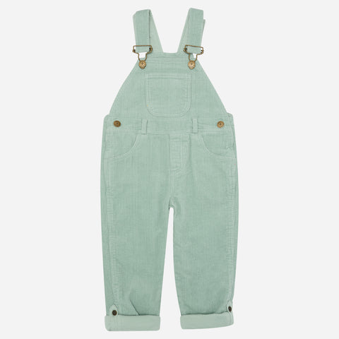 Dotty Dungarees Mint Chunky Cord Dungaree / Overalls